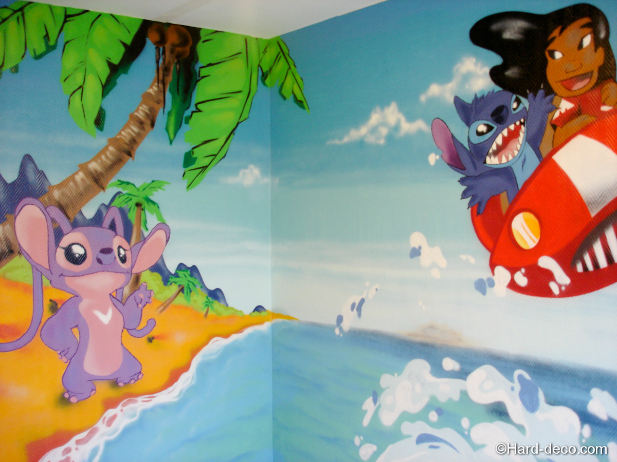 Décoration chambre Lilo et Stitch - Hard Deco
