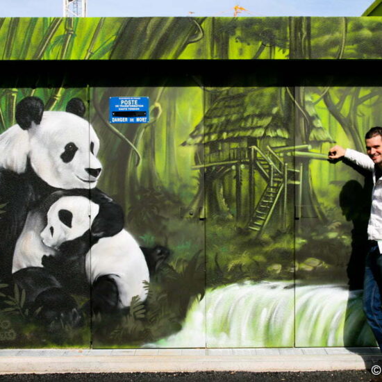 freque graffiti panda