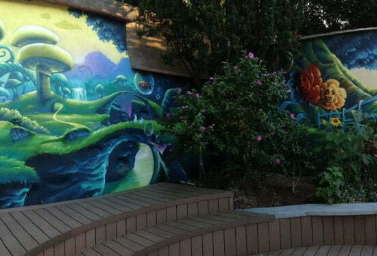 fresque terrasse fantastique 1