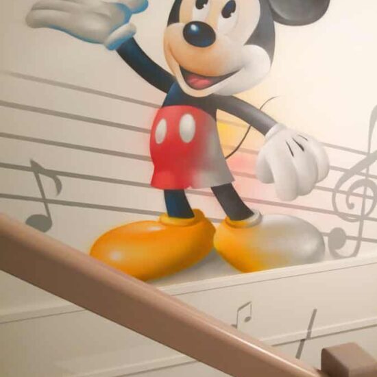 mickey evolution deco escalier up