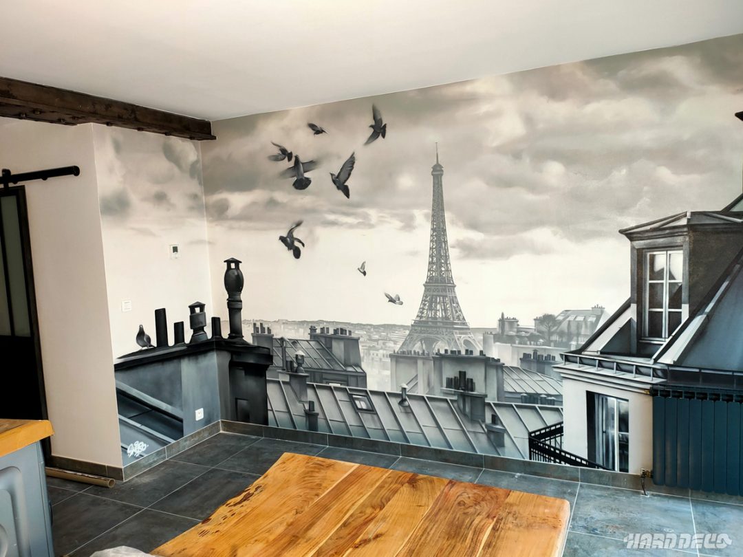 Hard Déco | Artiste Fresque Murale sur Mesure | Île-de-France