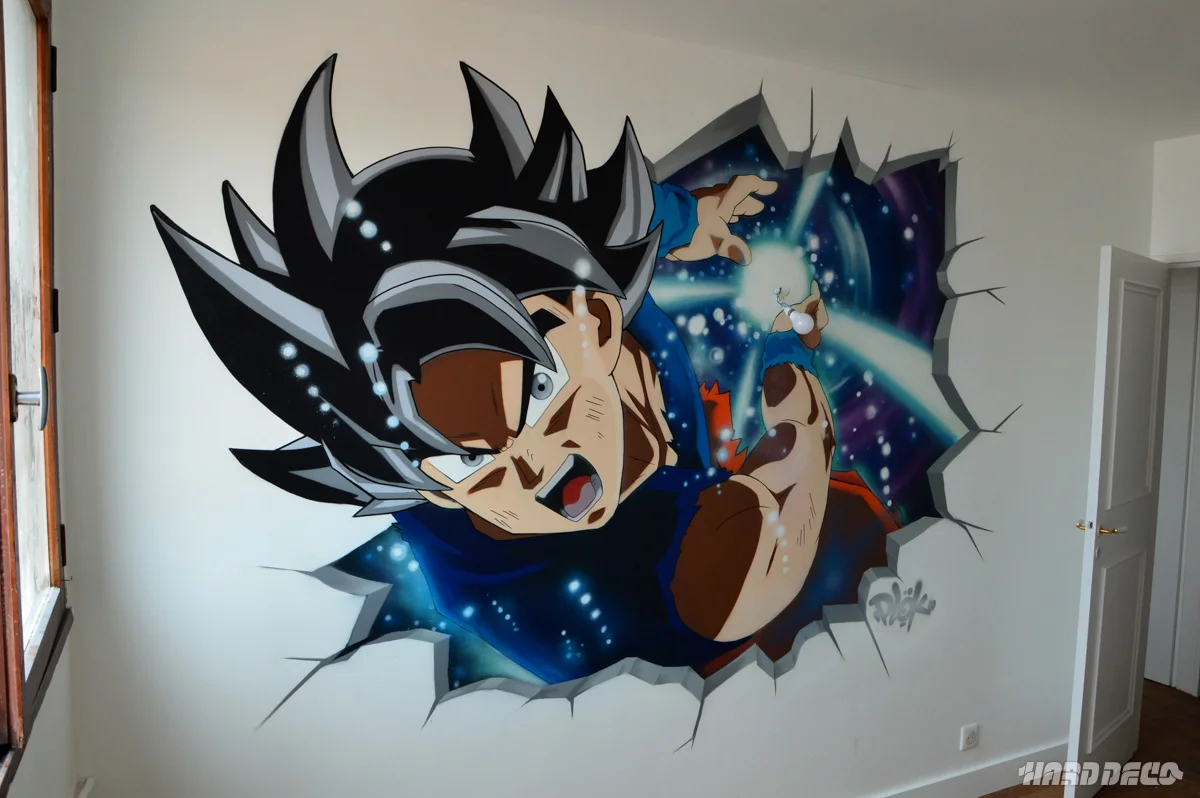 Décoration murale sur le thème de Sangoku