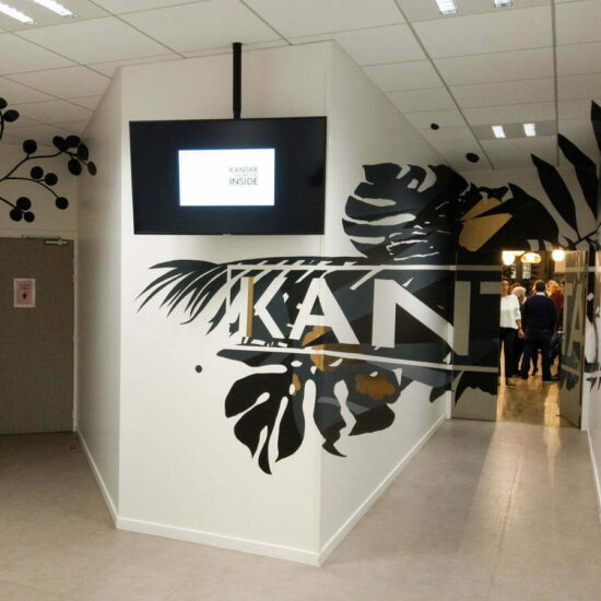 anamorphose murale kantar espace pro 6