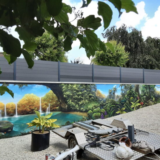 fresque mur particulier exterieur theme jungle 7