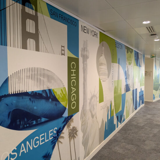 fresque murale entrepriuse alix partners 14