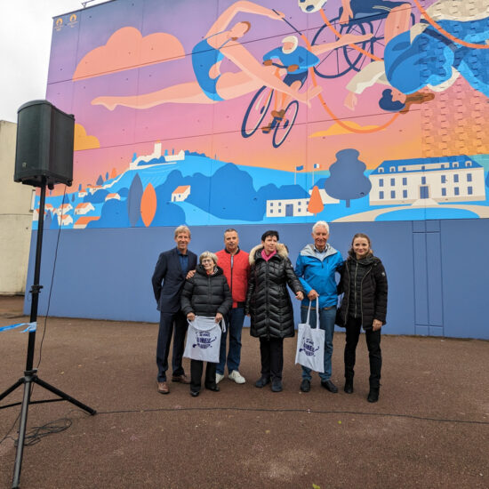 fresque murale jo gymnase bois rame 4
