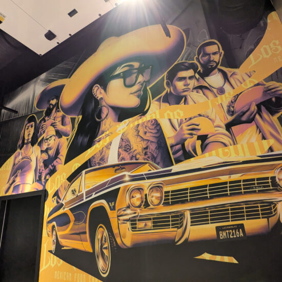 fresque murale restaurant los pueblos grenoble 2