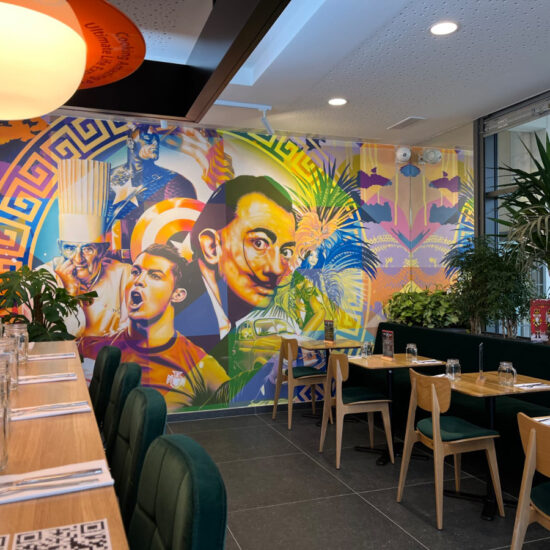 Fresques Kulture Kitchen Montévrain