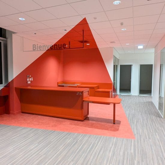 Anamorphose Murale — Agence MAIF, Montreuil (93)